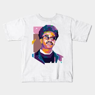 Jamil Al-Amin Popart Kids T-Shirt